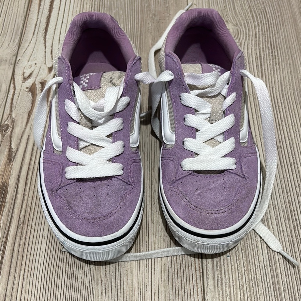 Vans Purple and White